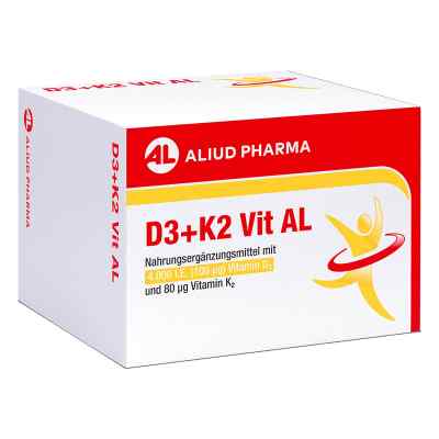 D3 + K2  Vit AL 4000 I.E. / 80 µg Kapseln für die Knochen