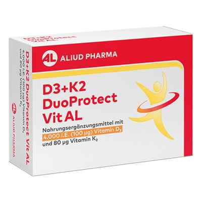 D3+K2 Duoprotect Vit AL 4000 I.E./80 Μg Kapseln 30 stk von ALIUD Pharma GmbH PZN 17482718