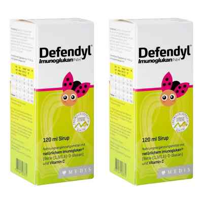 Defendyl Imunoglukan P4H Sirup 2x120 ml von  PZN 08103259