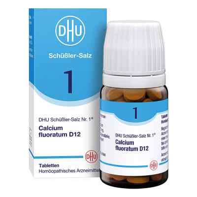 DHU Schüßler-Salz Nummer 1 Calcium fluoratum D12 Tabletten 80 stk von DHU-Arzneimittel GmbH & Co. KG PZN 00273809