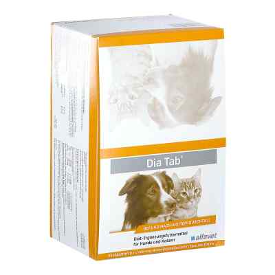 Dia Tab Kautabletten für Hunde und Katzen 60X5.5 g von alfavet Tierarzneimittel GmbH PZN 10214920