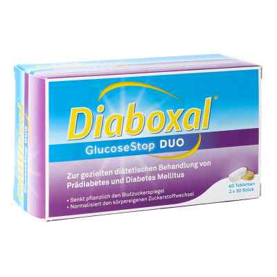 Diaboxal GlucoseStop DUO 60 stk von KOSAN PHARMA         PZN 08200333