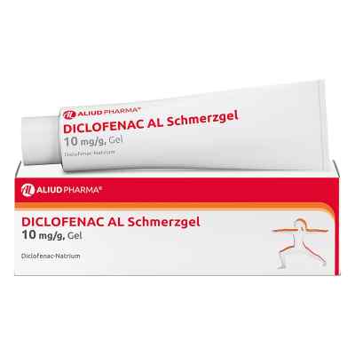 Diclofenac AL Schmerzgel 10 mg / g für akute Muskelschmerzen 150 g von ALIUD Pharma GmbH PZN 16786362