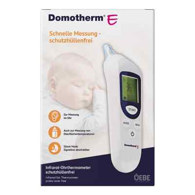 Domotherm E Infrarot-Ohrthermometer Schutzhüllenfrei 1 stk von Uebe Medical GmbH PZN 11613786