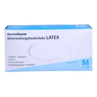 Domotherm Untersuchungshandschuhe Latex Unsteril Puderfrei M Bla