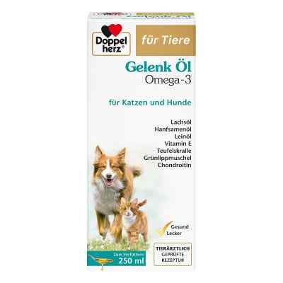 Doppelherz für Tiere Gelenk Öl für Katzen und Hunde