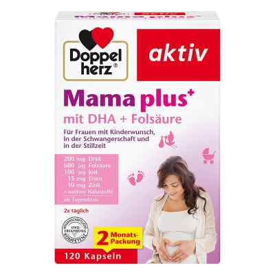 Doppelherz Mama Plus Mit Dha+folsäure Kapseln 120 stk von Queisser Pharma GmbH & Co. KG PZN 17923766