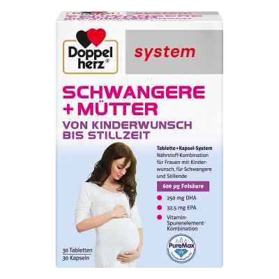 Doppelherz Schwangere + Mütter system Kapseln 60 stk von Queisser Pharma GmbH & Co. KG PZN 09529699