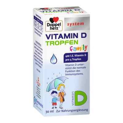 Doppelherz Vitamin D Tropfen family system 30 ml von Queisser Pharma GmbH & Co. KG PZN 16661637