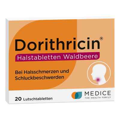 Dorithricin Halstabletten Waldbeere 0,5mg/1,0mg/1,5mg 20 stk von MEDICE Arzneimittel Pütter GmbH& PZN 10078411