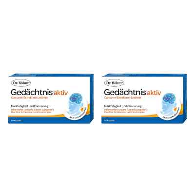 Dr. Böhm Gedächtnis aktiv Kapseln 2x60 stk von  PZN 08103276