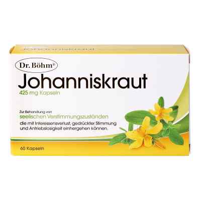 Dr. Böhm Johanniskraut 425 mg 60 stk von APOMEDICA PHARMAZEUTISCHE PRODUK PZN 08200279