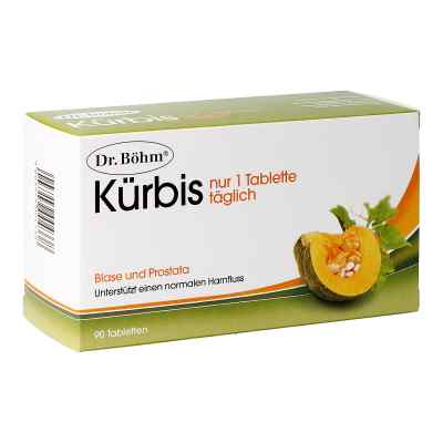 Dr. Böhm Kürbis nur 1 Tablette täglich 90 stk von APOMEDICA PHARMAZEUTISCHE PRODUK PZN 08200081