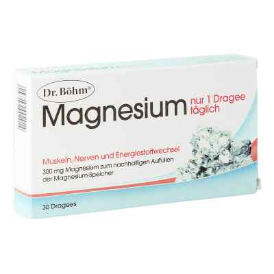 Dr. Böhm Magnesium nur 1 Dragee täglich 30 stk von APOMEDICA PHARMAZEUTISCHE PRODUK PZN 08200272