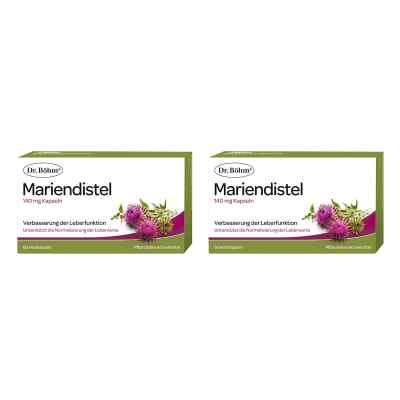 Dr. Böhm Mariendistel 140 mg Kapseln 2x60 stk von  PZN 08103167