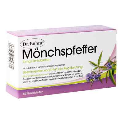 Dr. Böhm Mönchspfeffer 4 mg Filmtabletten 60 stk von APOMEDICA PHARMAZEUTISCHE PRODUK PZN 08200063