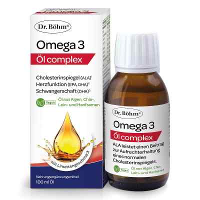 Dr. Böhm Omega 3 Öl complex vegan 100 ml von APOMEDICA PHARMAZEUTISCHE PRODUKTE GMBH PZN 08202522