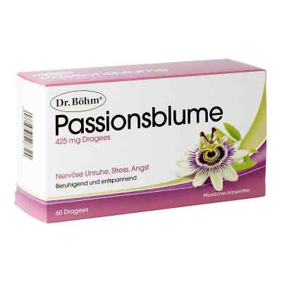 Dr. Böhm Passionsblume 425 mg Dragees 60 stk von APOMEDICA PHARMAZEUTISCHE PRODUK PZN 08200047