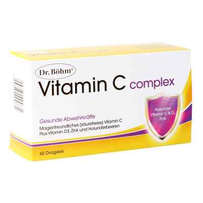Dr. Böhm Vitamin C complex Dragees 60 stk von APOMEDICA PHARMAZEUTISCHE PRODUK PZN 08200265