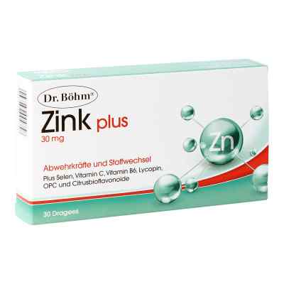 Dr. Böhm Zink plus 30 mg 30 stk von APOMEDICA PHARMAZEUTISCHE PRODUK PZN 08200262