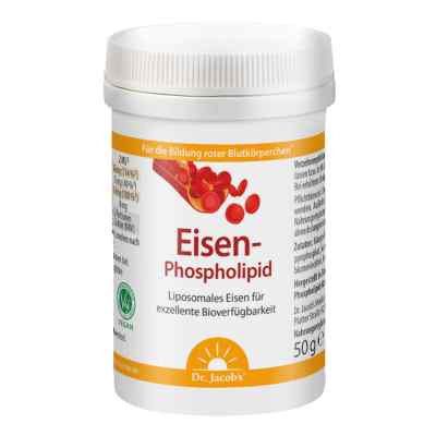 Dr. Jacob's Eisen-Phospholipid Mango Pulver liposomal vegan 64 g von Dr. Jacob's Medical GmbH PZN 16235188