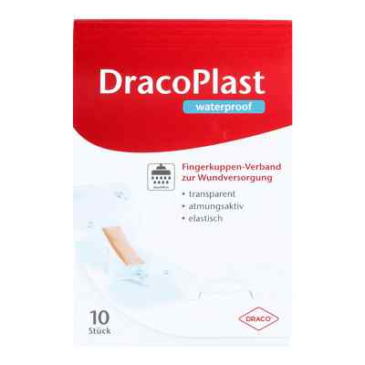 Dracoplast waterproof Fingerkuppenpflaster 10 stk von Dr. Ausbüttel GmbH & Co. KG PZN 09513586