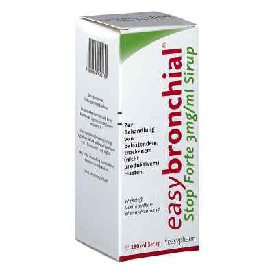 easybronchial STOP FORTE 3 mg/ml Sirup 180 ml von EASYPHARM OTC GMBH  PZN 08200630