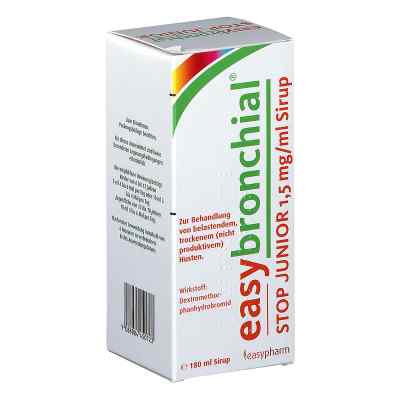 easybronchial STOP JUNIOR 1,5 mg/ml Sirup 180 ml von EASYPHARM OTC GMBH  PZN 08200631