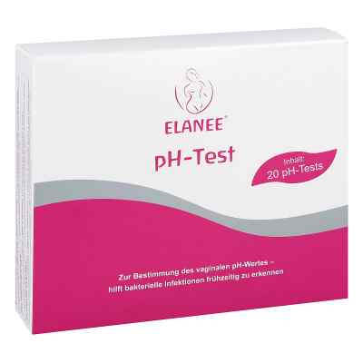 Elanee pH-Test vaginal 20 stk von Büttner-Frank GmbH PZN 12433678