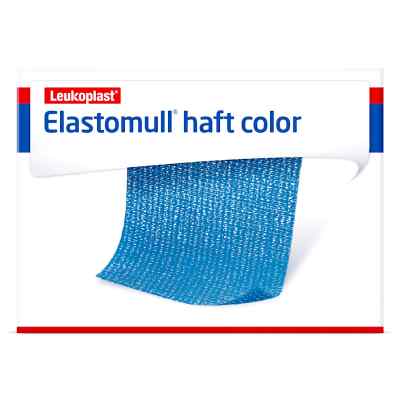 Elastomull haft color 20mx8cm blau Fixierbinde