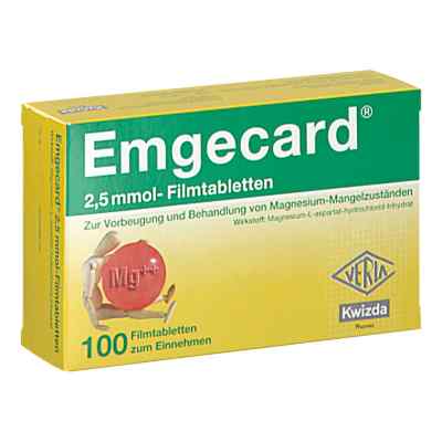 Emgecard 2,5 mmol Filmtabletten