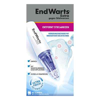 EndWarts EXTRA: Stielwarzen sofort Vereisung + 9 Schutzpflaster 14.3 g von Cooper Consumer Health Deutschland GmbH PZN 16140418