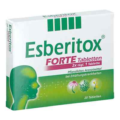 Esberitox forte Tabletten 20 stk von MEDICE ARZNEIMITTEL GMBH         PZN 08201483