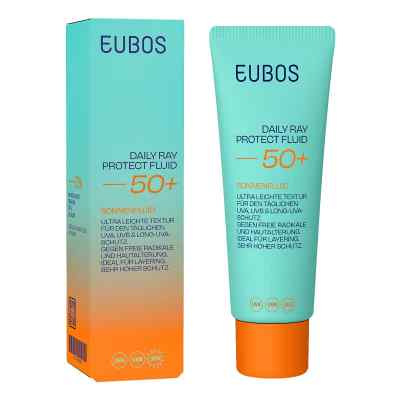 Eubos Daily Ray Protect Face Care Sonnenfluid LSF 50+