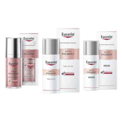 Eucerin Anti-Pigment Tag LSF30 + Nachtpflege + Dual Serum
