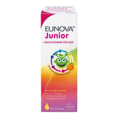 Eunova Junior Sirup mit Orangengeschmack 150 ml von STADA GmbH PZN 17513382
