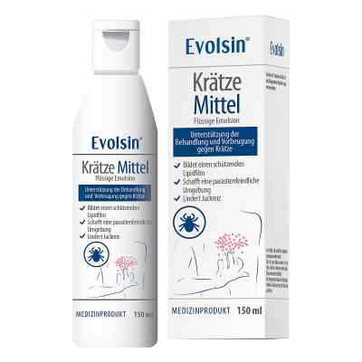 Evolsin Krätze Mittel Emulsion 150 ml von Evolsin medical UG (haftungsbesc PZN 18758128