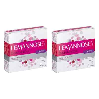 Femannose F D-Mannose Direct Sticks 2x14 stk von  PZN 08107588