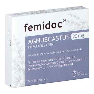 femidoc Agnuscastus 20 mg - Filmtabletten 90 stk von GUTERRAT GESUNDHEITSPRODUKTE GMB PZN 08201006