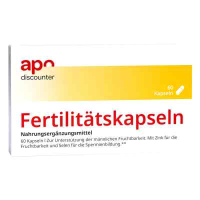 Fertilitätskapseln für den Mann 60 stk von apo.com Group GmbH PZN 17390844