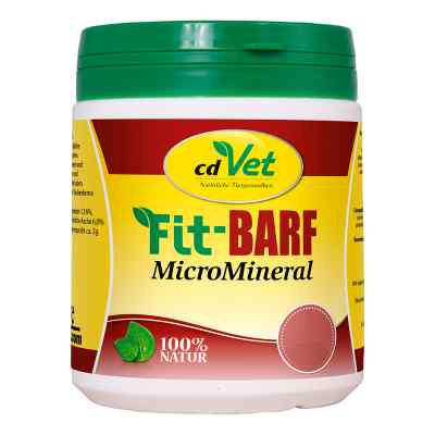 Fit-barf Micromineral Pulver für Hunde /Katzen 500 g von cdVet Naturprodukte GmbH PZN 10382451