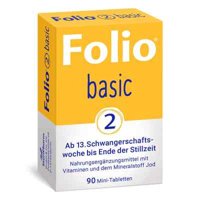 Folio 2 Basic Filmtabletten 90 stk von SteriPharm Pharmazeutische Produkte GmbH & Co. KG PZN 18671350