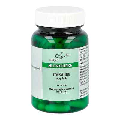 Folsäure 0,4 mg Kapseln 90 stk von 11 A Nutritheke GmbH PZN 02165024
