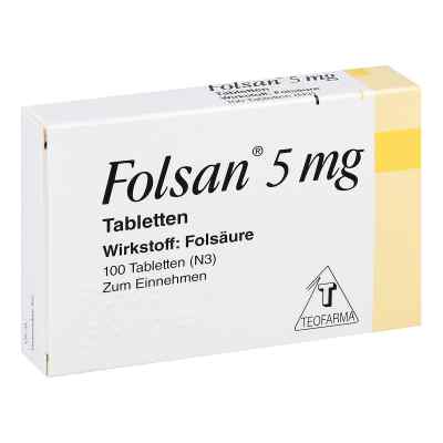 Folsan 5 mg Tabletten