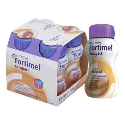 Fortimel Compact 2.4 Cappuccinogeschmack 4X125 ml von Nutricia GmbH PZN 10743529