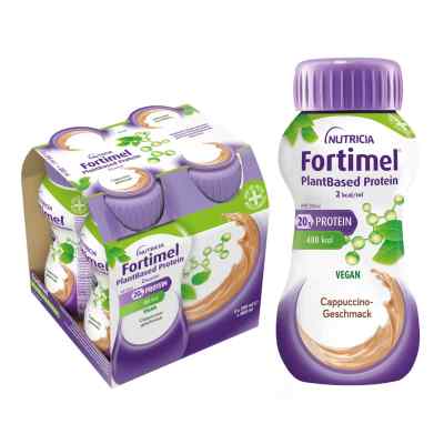 Fortimel Plantbased Protein 2 Kcal Cappuccino 4X200 ml