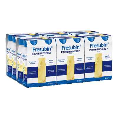 Fresubin Protein Energy Drink Vanille Trinkflasche 6X4X200 ml von Fresenius Kabi Deutschland GmbH PZN 06698697