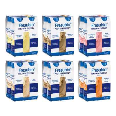 Fresubin Protein Energy Trinknahrung Mischkarton mit Eiweiß 6X4X200 ml von Fresenius Kabi Deutschland GmbH PZN 00350177