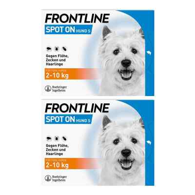 FRONTLINE SPOT ON Hund S 2x6 stk von Boehringer Ingelheim VETMEDICA GmbH PZN 08102570