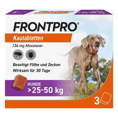 FRONTPRO Kautabletten für Hunde 25-50 kg